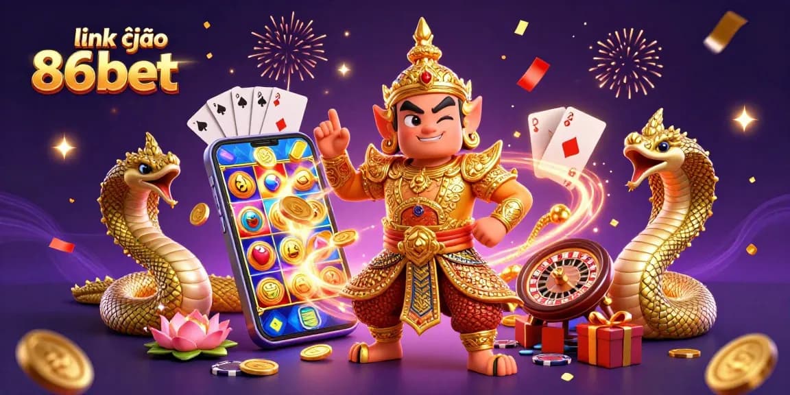 Experience excitement with the new link vào 86bet for thrilling casino adventures, showcasing games and joyful winning.
