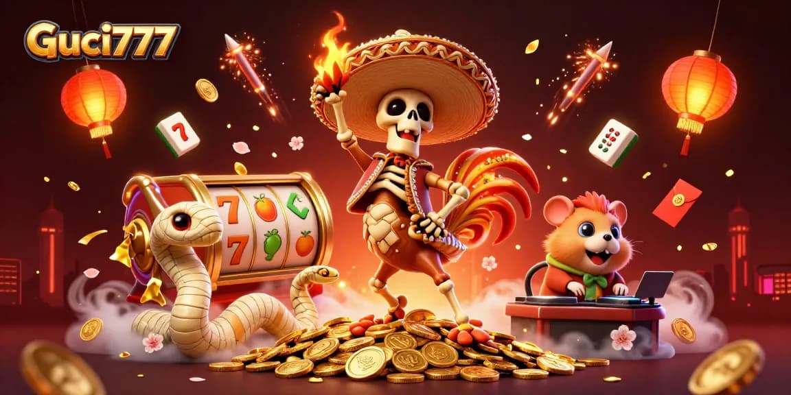 Guci777 menghadirkan permainan slot terkini dengan elemen menarik dan simbol keberuntungan.