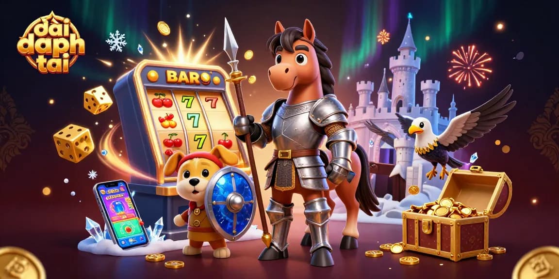 Experience thrilling spins in đại phát tài with exciting jackpot action and vibrant casino symbols bursting with coins.