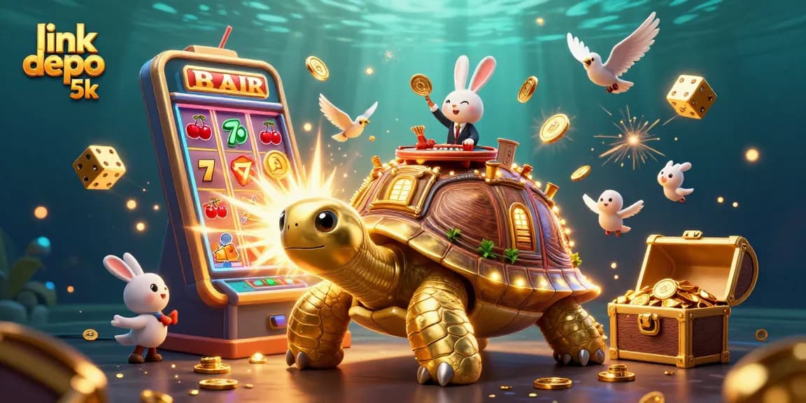 Experience thrilling wins at link depo 5k, featuring vibrant and captivating casino elements.