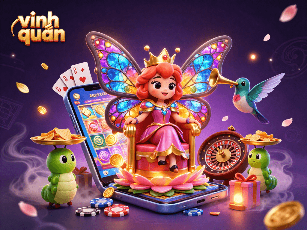 Experience vibrant gaming action with the vĩnh xuân slot, featuring dazzling characters and exciting elements.