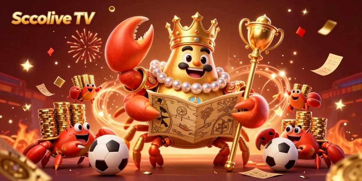 Engage with Socolive TV as the golden crab emperor leads a vibrant sports betting scene.