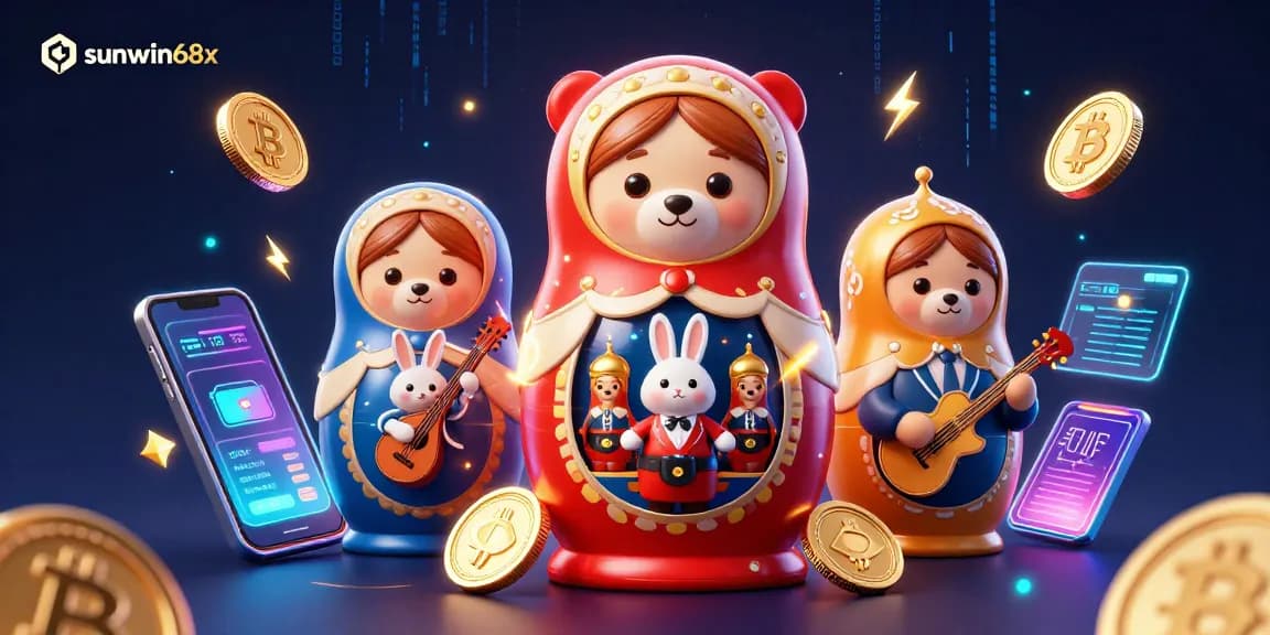 Experience thrilling games and win at sunwin68x with vibrant 3D casino illustrations.