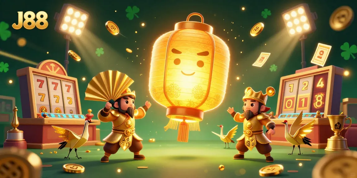 Engage in thrilling casino action with J88’s vibrant 3D lantern spirit and dynamic jackpot elements.