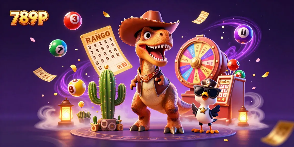 Experience thrilling wins at 789P with exciting lottery elements and characters in vibrant casino action.