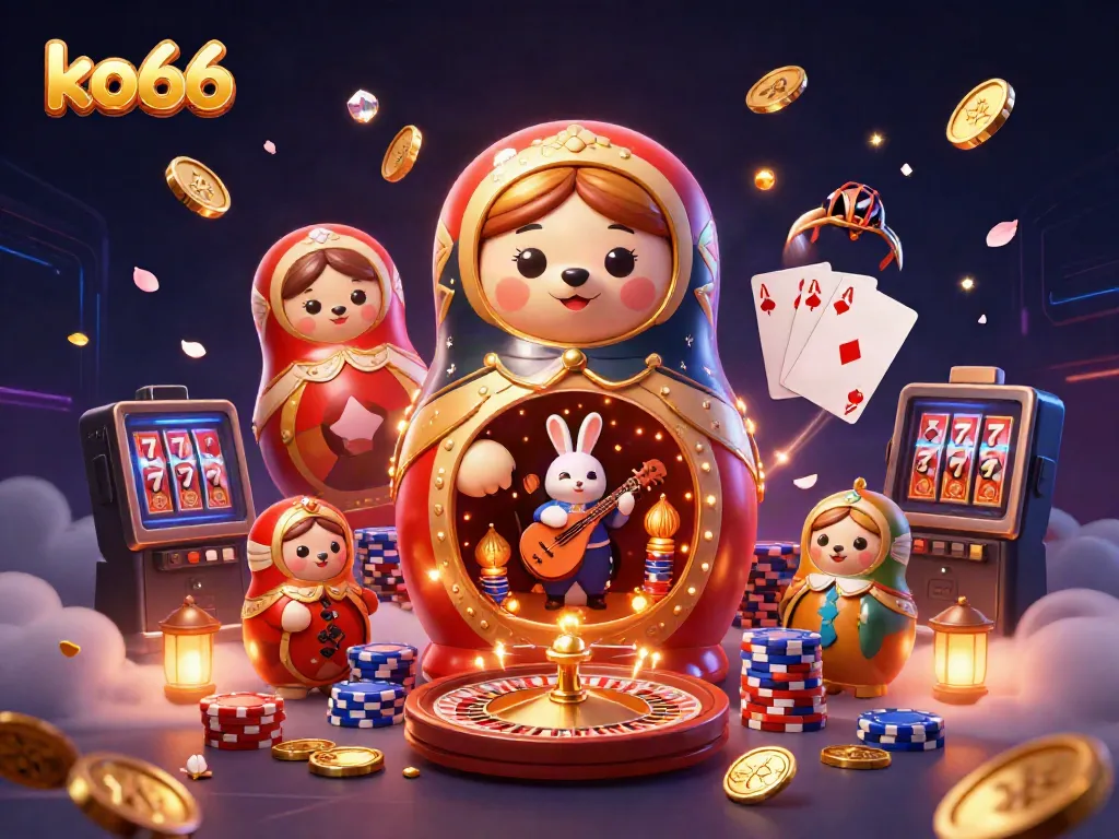 Experience thrilling gaming moments at ko66 with dynamic casino elements and vibrant characters.