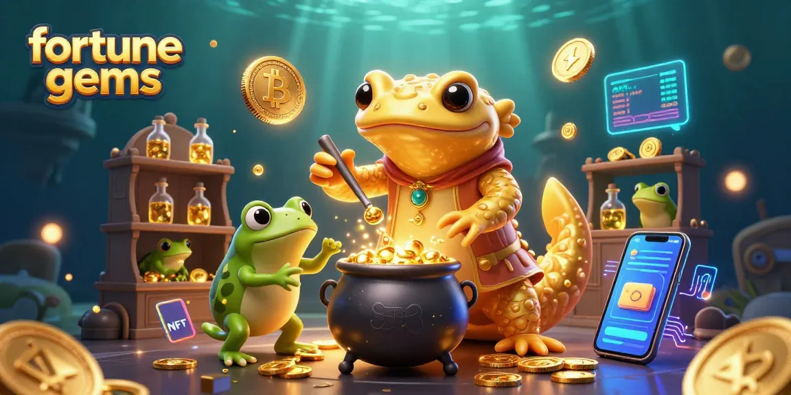 Experience exciting gameplay in Fortune Gems with gold coins, dynamic characters, and enchanting visuals.