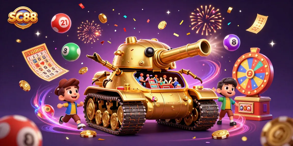 Join the excitement at SC88 with a vibrant casino scene full of colorful elements.