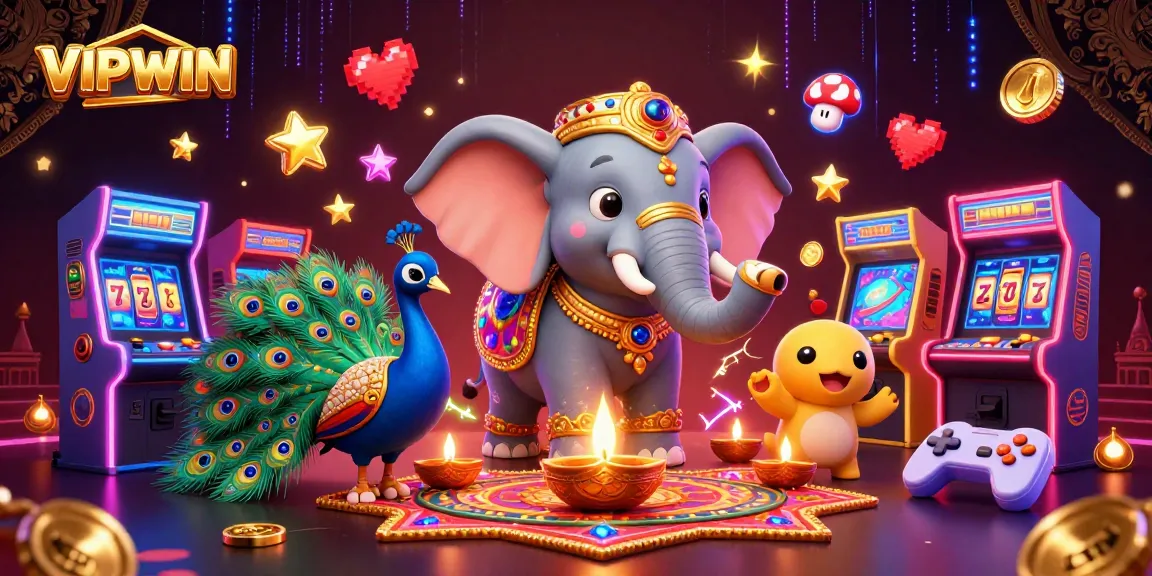 VIPWIN brings the excitement of casino games with dynamic 3D characters and vibrant gambling elements.