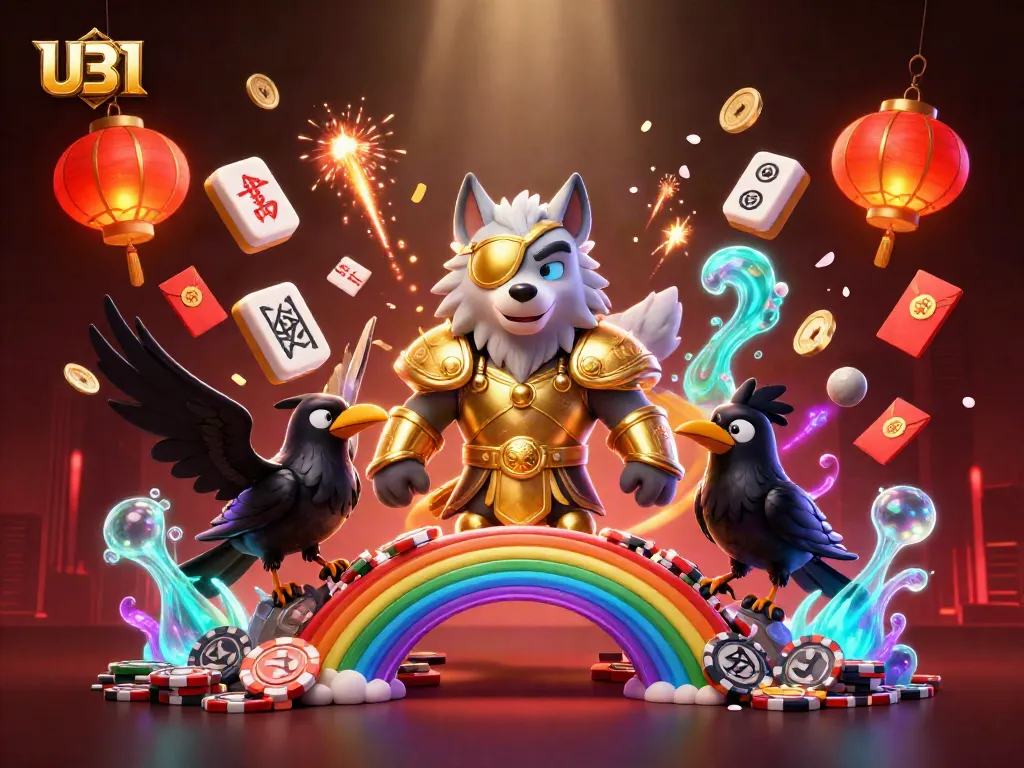 Engage in thrilling U31 casino experiences with dynamic game elements and vibrant characters.