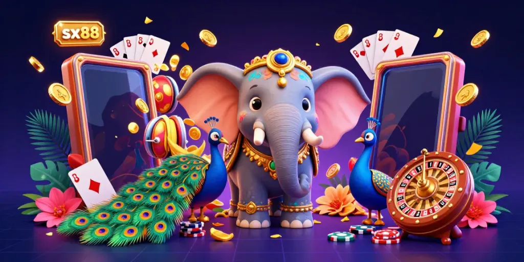 Experience thrilling gameplay at sx88 with surreal jackpots and dynamic casino elements.