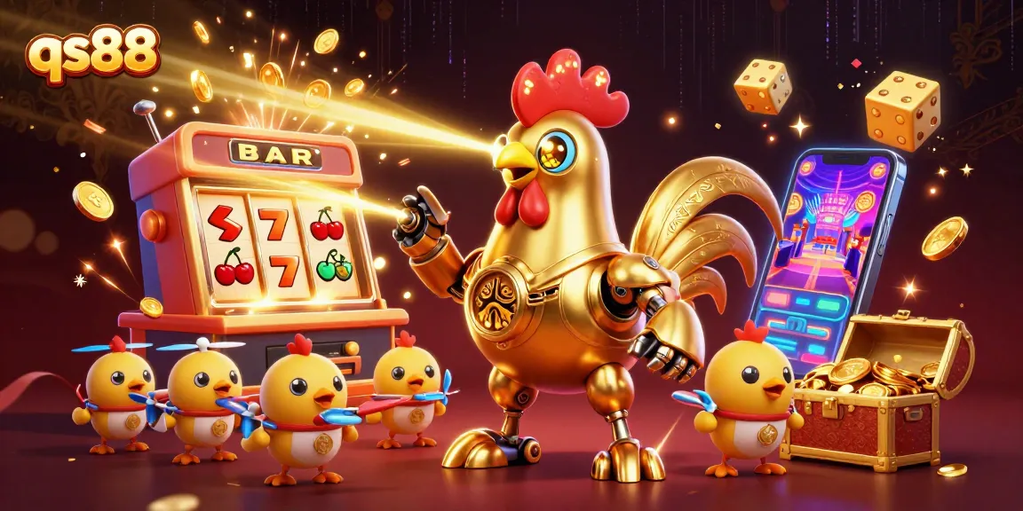 Experience thrilling gameplay at qs88, featuring vibrant slot machines and dynamic gaming elements bursting with excitement.