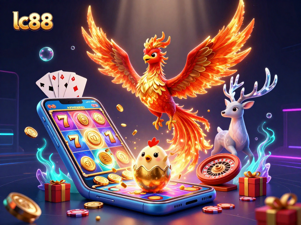 Experience thrilling wins at lc88 with vibrant 3D gaming characters and dynamic casino elements.