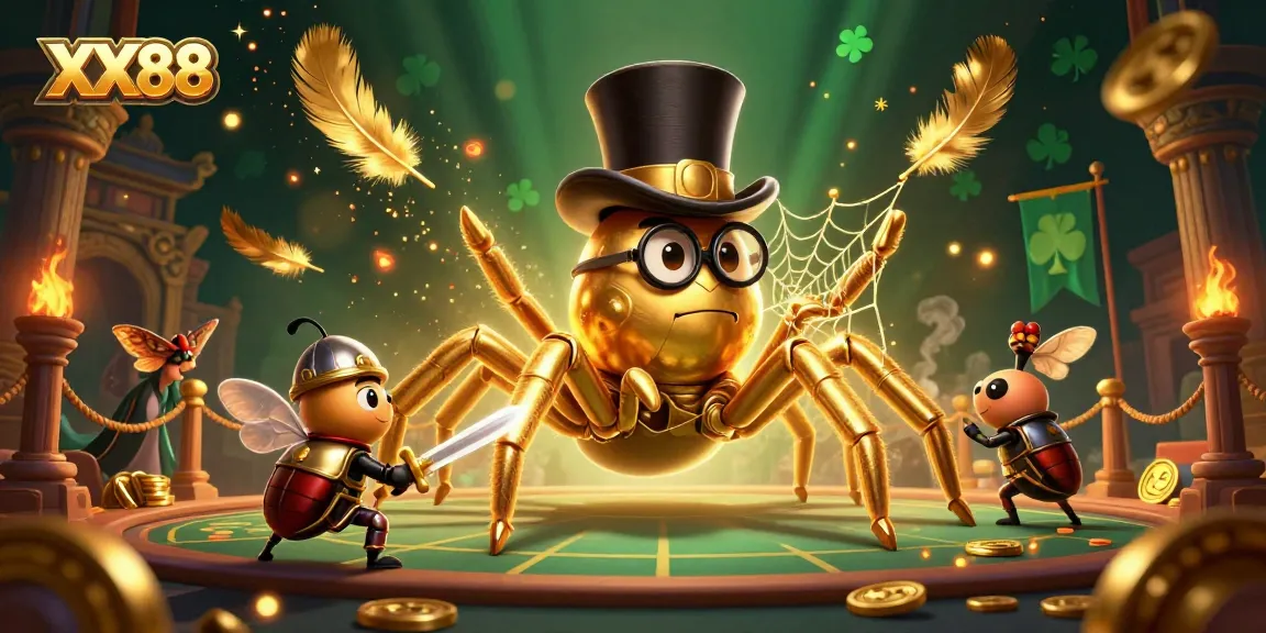 Engage in thrilling gaming at XX88 with colorful characters and epic casino elements.