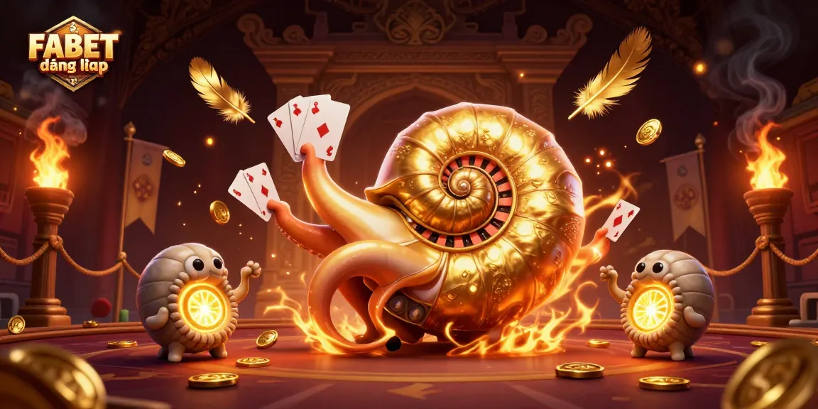 Experience the excitement of FABET đăng nhập through a vibrant, detailed 3D casino scene with dynamic gaming elements.