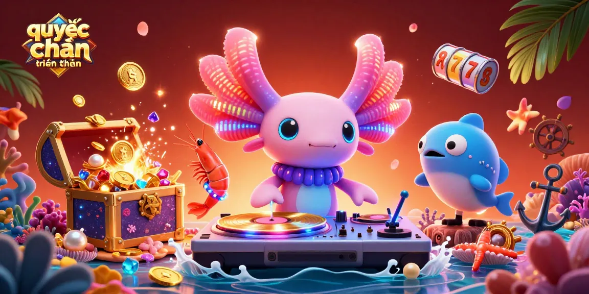 Engage in the exciting game of quyết chiến tiền thưởng with a vibrant underwater scene showcasing vibrant characters and casino elements!