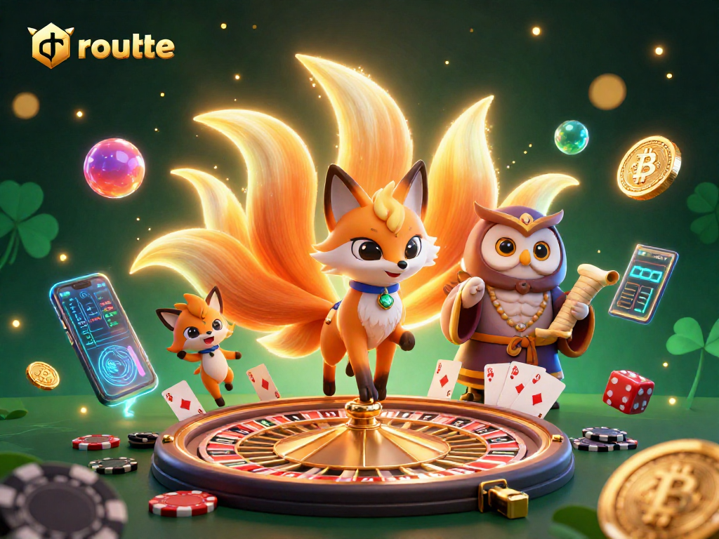 Engage in exciting roulette gameplay with cartoon characters and vibrant casino elements.