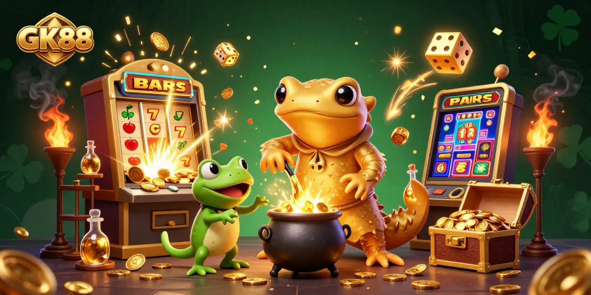 Experience big wins at GK88 with a magical world of gold coins and vibrant games.