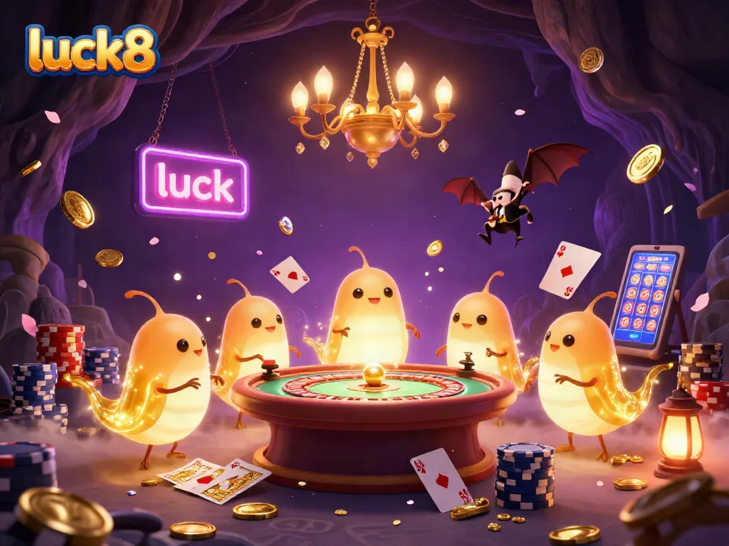 Experience excitement at luck8 casino with glowworms lighting up games and stunning golden elements.