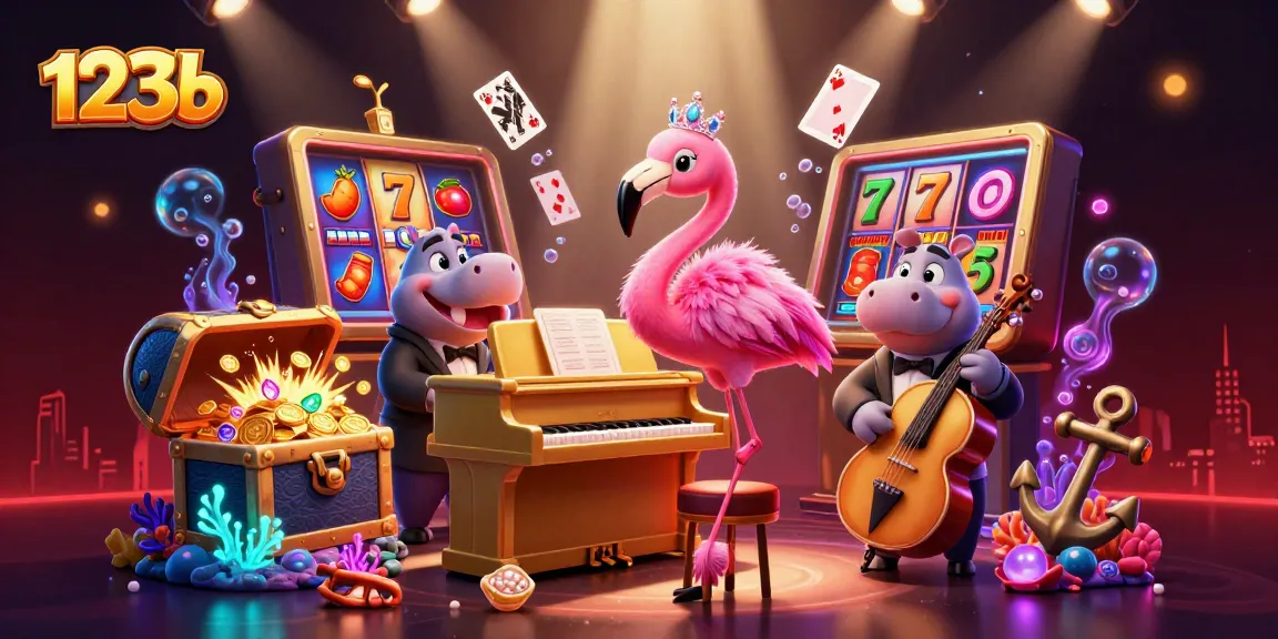 Experience the vibrant thrill of 123b slots with dazzling 3D characters in action.