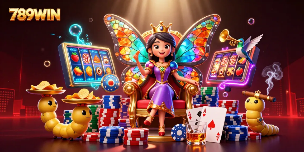 Experience the vibrant atmosphere of 789WIN's casino world with stunning characters and action.