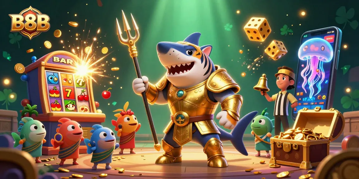 Engage with B8B's thrilling casino experience featuring an underwater colosseum and jackpot frenzy.