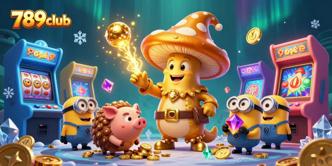 Experience thrilling gaming action with 789club's vibrant casino adventure, showcasing captivating elements and characters.
