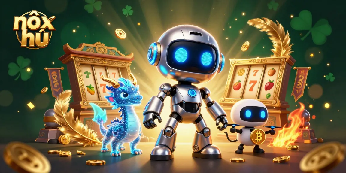 Experience thrilling nổ hũ victories in a vibrant 3D casino scene packed with action and excitement.