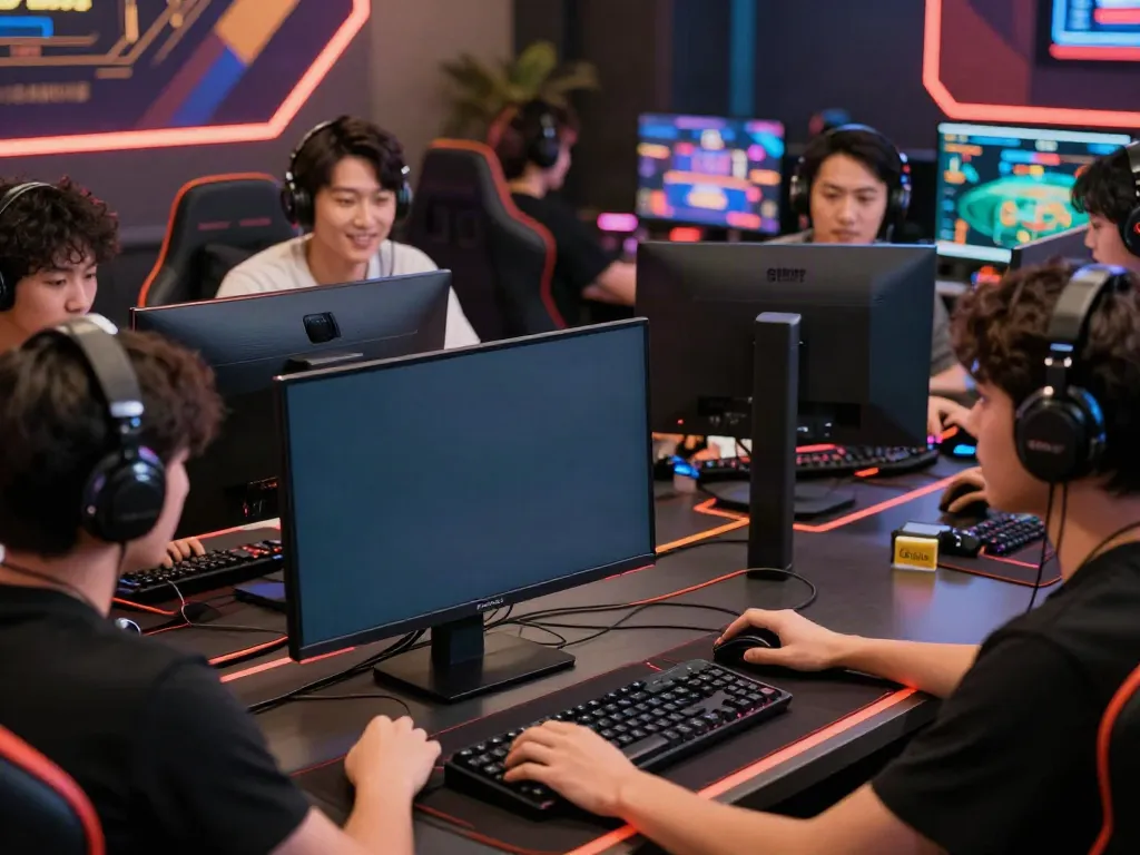 Engaged players enjoying 9bet online gaming experience, showcasing excitement and social interaction.