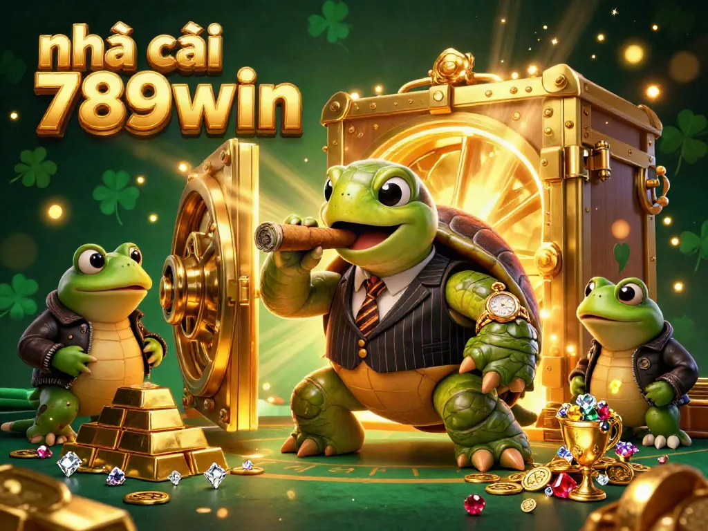 Experience the excitement of nhà cái 789win with a vibrant casino scene filled with treasures and dynamic characters.
