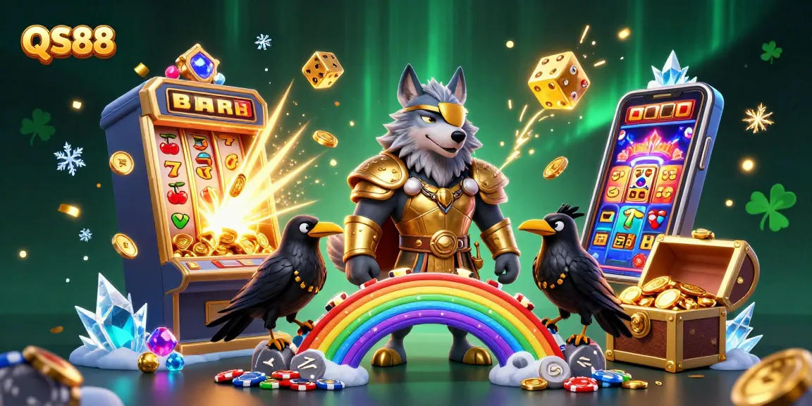 Experience thrilling gameplay with QS88's engaging slots featuring vibrant symbols and dazzling jackpots.