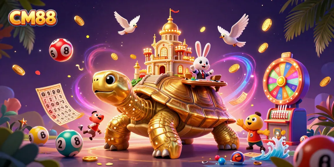 Engage with exciting gameplay at CM88 featuring a vibrant casino scene, lively characters, and dynamic elements.