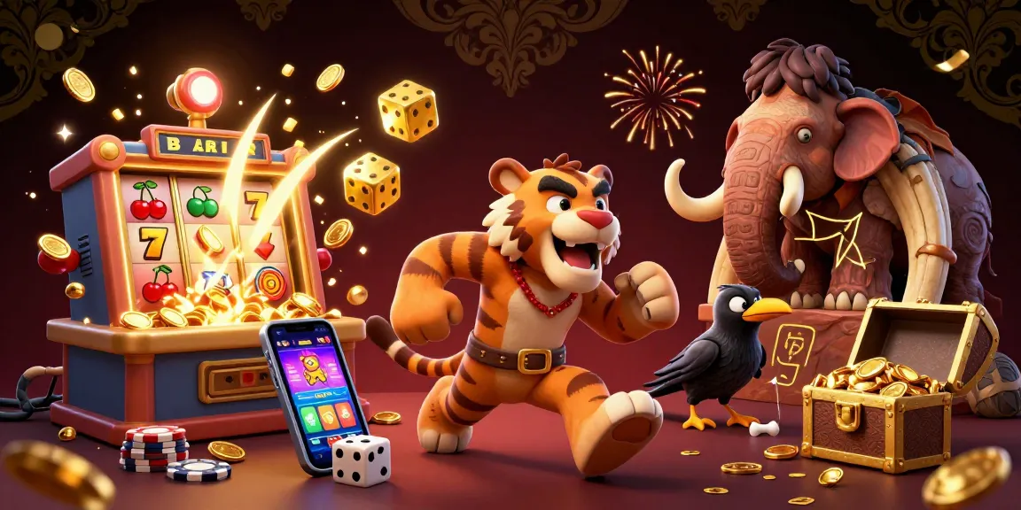 88B players experiencing an exciting casino atmosphere full of dynamic slot machines and colorful game elements.
