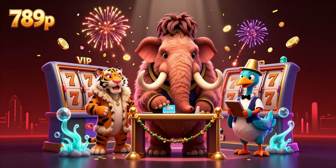 Engage in the thrilling atmosphere of 789p with vibrant casino bouncers and dynamic gaming elements.
