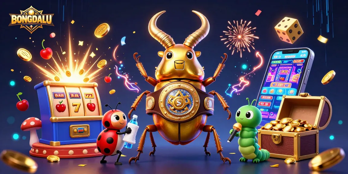 BONGDALU sports betting scene with dynamic characters, glowing effects, and vibrant casino elements.