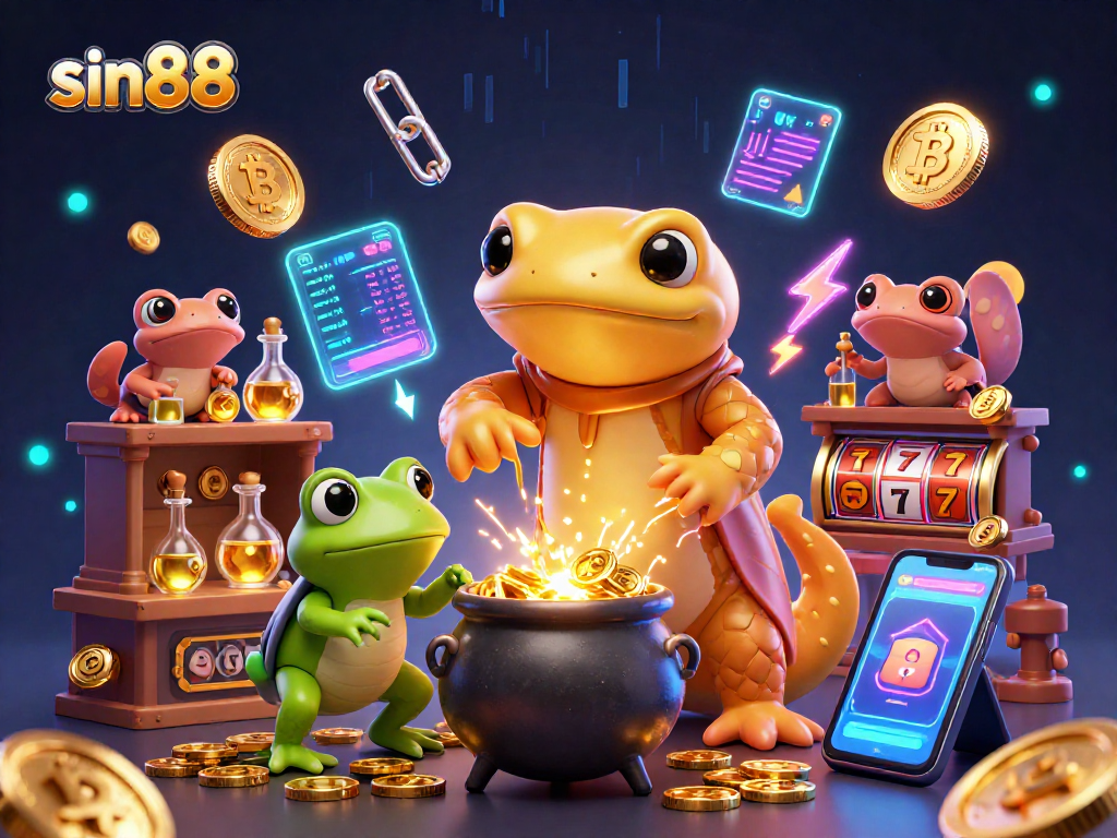 Engage with sin88 by exploring vibrant slot games and crypto alchemy in action.