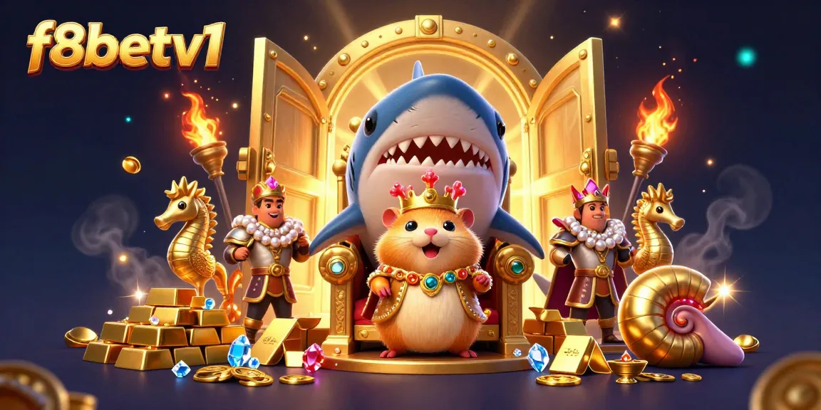 Experience thrilling gameplay at f8betv1 with a fierce hamster king reigning over treasures.
