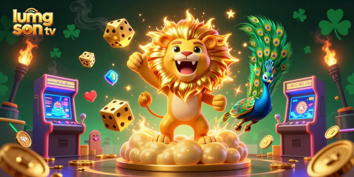 Experience lương sơn tv with vibrant 3D art showcasing immersive gaming elements and dynamic characters.