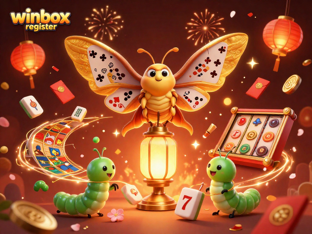 Engage with winbox register and jump into thrilling casino action surrounded by festive gaming elements.