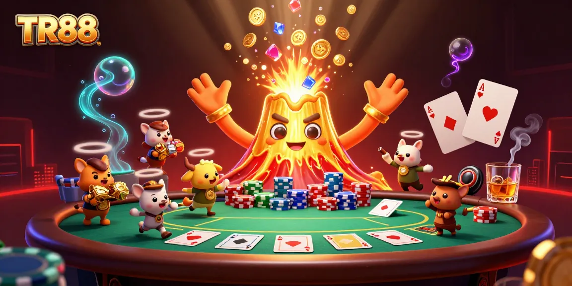 Experience thrilling gaming moments at TR88 with exciting treasures erupting around you!