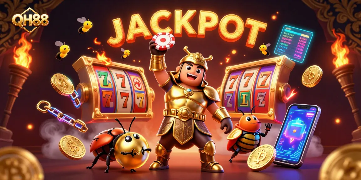 Experience the excitement of QH88's online casino with vibrant jackpots and casino games!