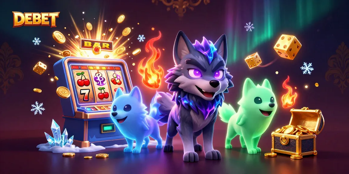Experience the thrill of DEBET through its vibrant 3D casino world full of jackpots and winning moments.