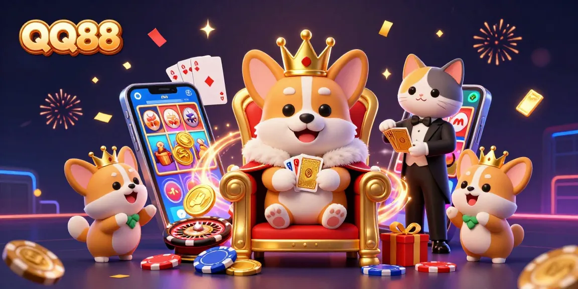 Join the excitement at QQ88 with vibrant casino games and rewards in a festive setting.