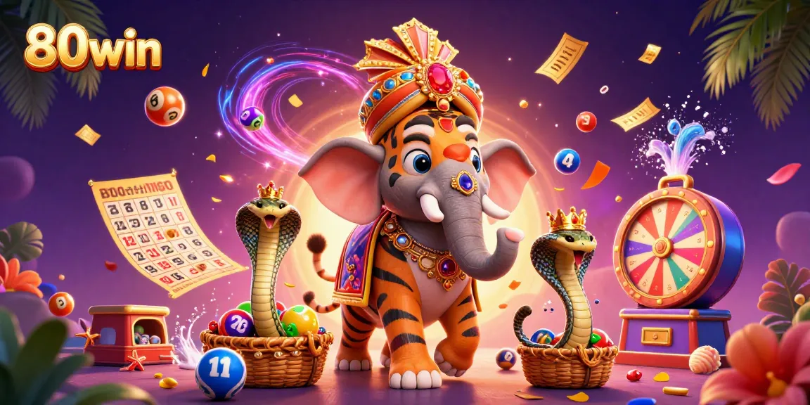 Win big with 80win as a colorful jackpot scene showcases vibrant casino elements.