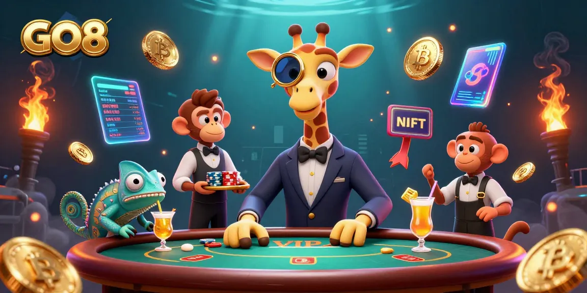 Engage with GO8's thrilling gaming experience through vibrant casino elements at play.