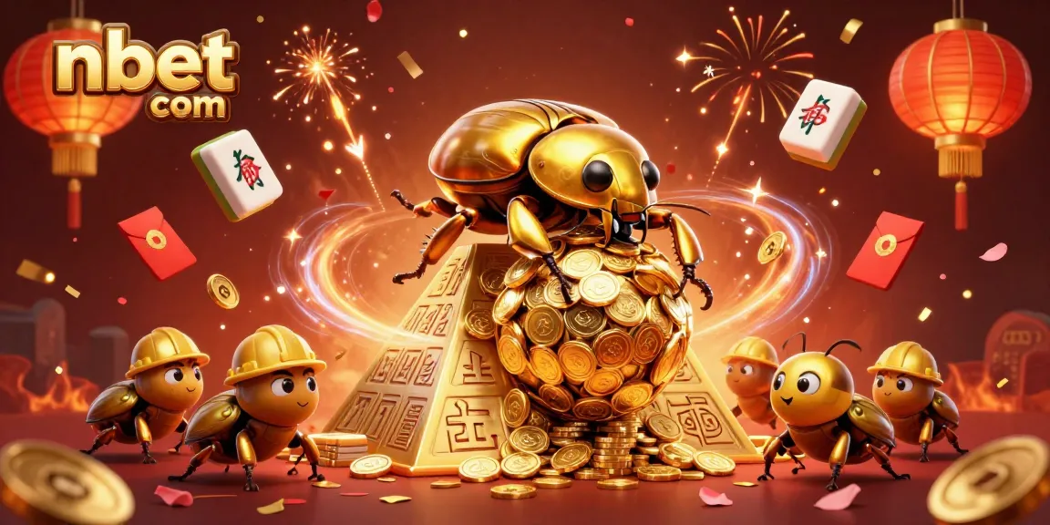 Experience vibrant celebrations with nbet com in this animated casino-themed fantasy scene.