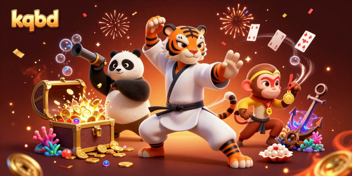 Engage with kqbd as a kung fu tiger master shows betting strategies amid festive gaming elements.