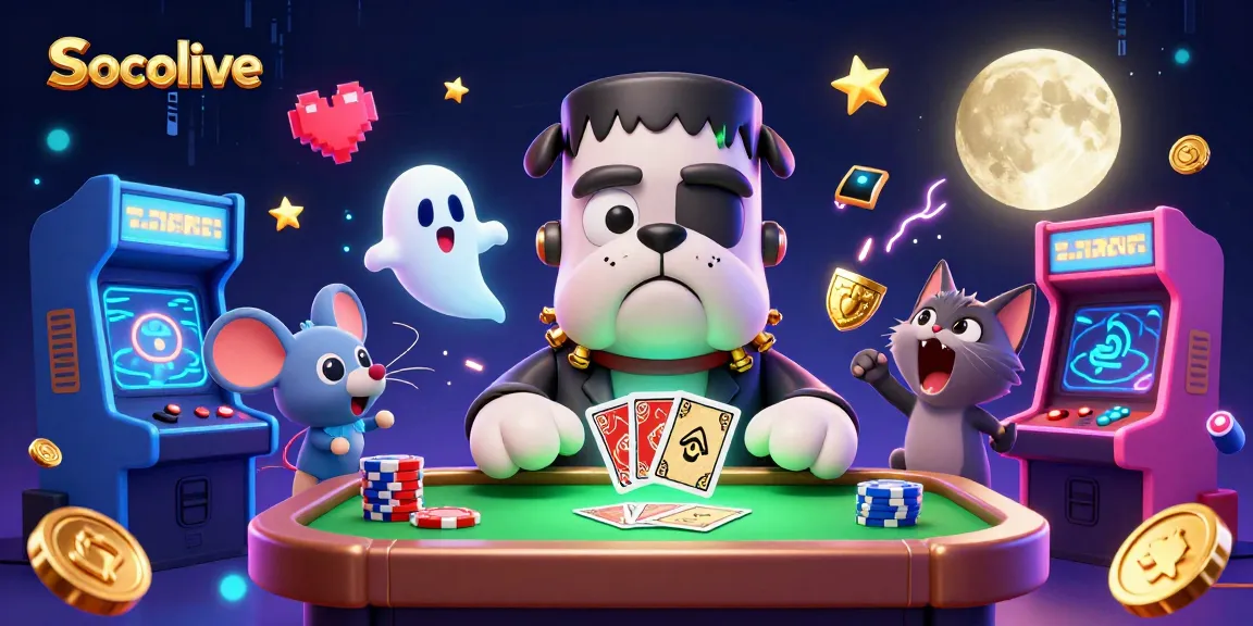 Socolive offers engaging card games with vibrant characters and a lively casino atmosphere