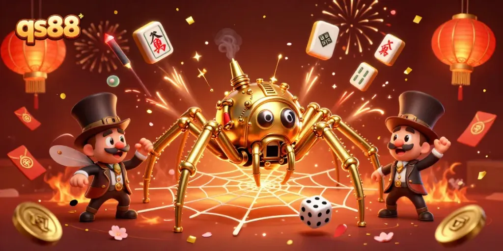 Experience qs88 with a vibrant illustration of an enchanting steampunk casino scene.