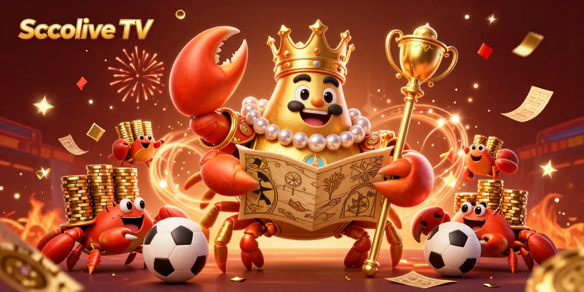 Engage with Socolive TV as the golden crab emperor leads a vibrant sports betting scene.